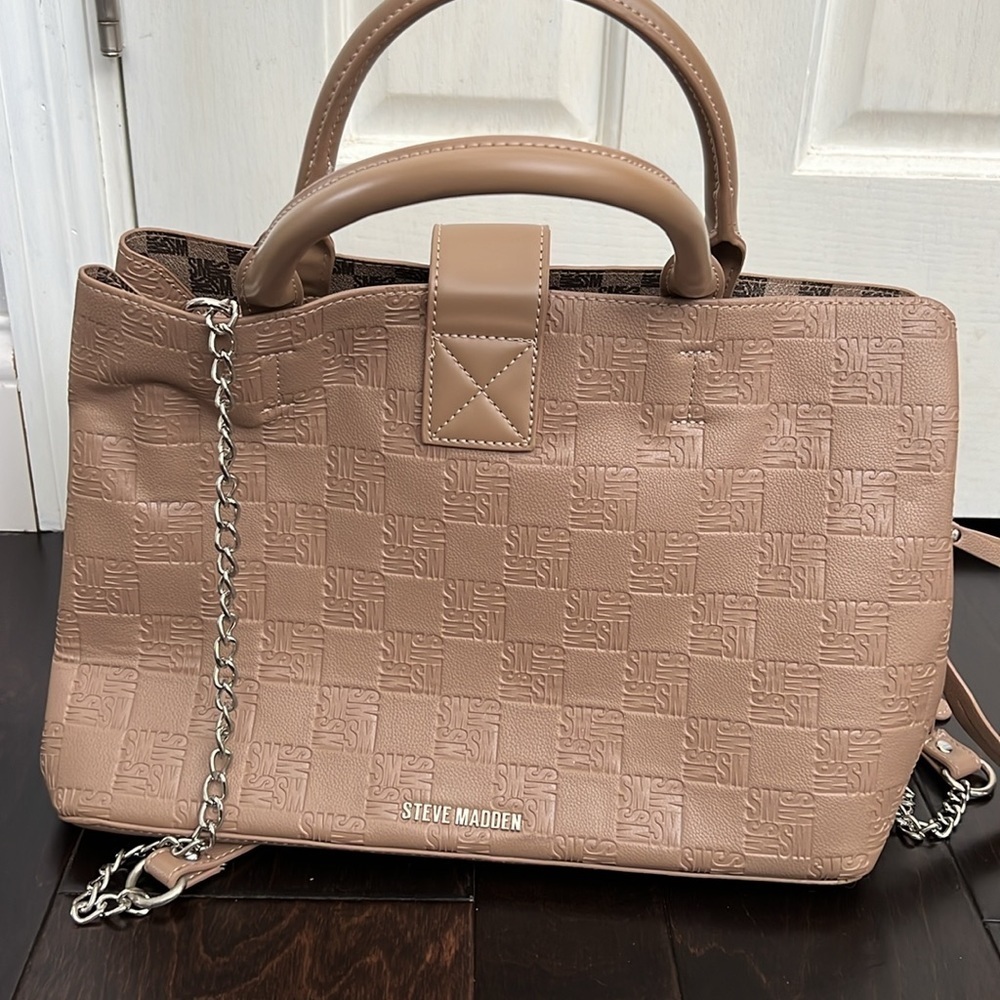 Steve Madden tan neutral women’s tote bag - Picture 11 of 16